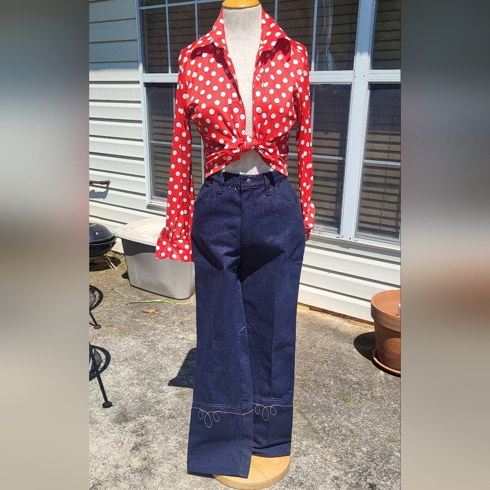 Ultra Cool Hipster Vintage Jeans by Turtle Bax